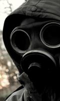 پوستر gas mask wallpaper