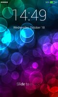 Bubbles Lock Screen ภาพหน้าจอ 2