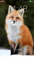 Fox Beautiful Lock Screen syot layar 2