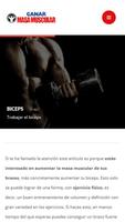 برنامه‌نما Cómo Aumentar Masa Muscular عکس از صفحه