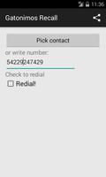 Gatonimos Redial ภาพหน้าจอ 1