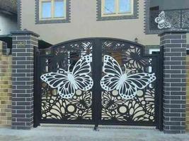 Gate and Fences Design Ideas plakat