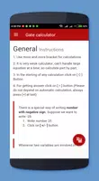 GATE Calculator syot layar 1