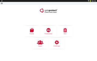 برنامه‌نما gateprotect عکس از صفحه