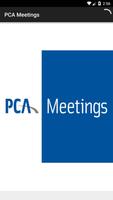 PCA Meetings plakat