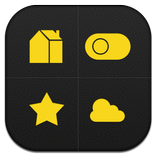 Dark Yellow Toucher Pro Theme