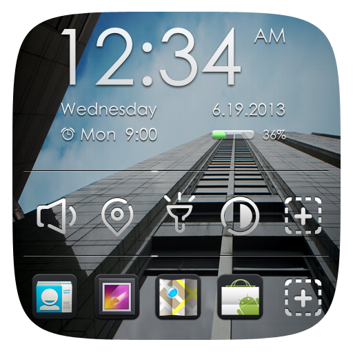 Dark Pro Toucher Theme