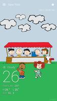 برنامه‌نما Peanuts Weather LiveBackground عکس از صفحه