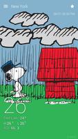 برنامه‌نما Peanuts Weather LiveBackground عکس از صفحه