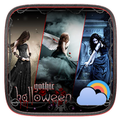Gothic Halloween GO Weather Dy icon