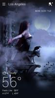 Gothic Halloween GO Weather Dy স্ক্রিনশট 1