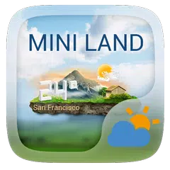 Mini Land Weather Widget Theme