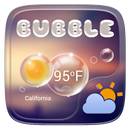 Bubble GO Weather Widget Theme APK