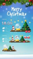 Christmas Weather Widget Theme スクリーンショット 1