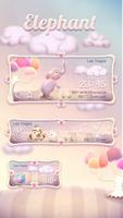 Elephant Weather Widget Theme 海报