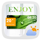 Enjoy GO Weather Widget Theme Zeichen