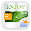 ”Enjoy GO Weather Widget Theme