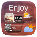 Enjoy GO Weather Widget Theme APK