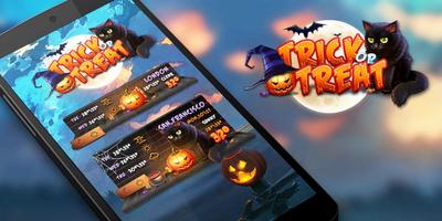 Trick or Treat GO Weather Widg スクリーンショット 2