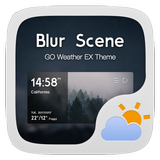Blur Scene GO Weather Widget icon