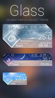 Glass Weather Widget Theme screenshot 1