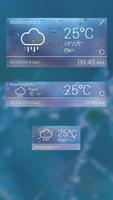 Gray Zone Weather Widget Theme poster