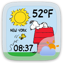 Peanuts Weather Widget Theme APK