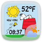 Peanuts Weather Widget Theme icon