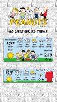 Peanuts Weather Widget Theme скриншот 1