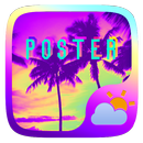 Poster GO Weather Widget Theme APK