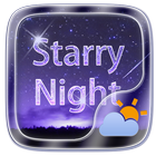 Starry Night GO Weather Widget иконка