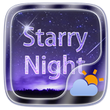 Starry Night GO Weather Widget icon