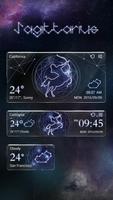 Poster Sagittarius GO Weather Widget