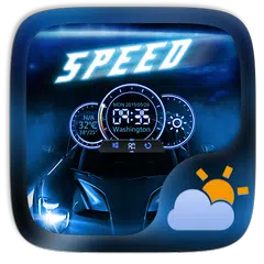 Speed GO Weather Widget Theme アプリダウンロード