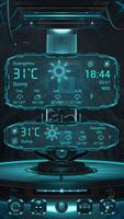 Technology GO Weather Theme imagem de tela 1