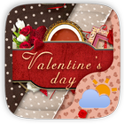 Valentine's Day Weather Widget иконка