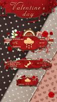 Valentine's Day Weather Widget постер