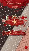 Valentine's Day Weather Widget скриншот 1