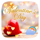 Valentine's Day GO Weather Liv ícone