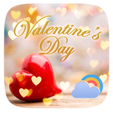 Valentine's Day GO Weather Liv icon