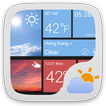 W8 Style Weather Widget Theme