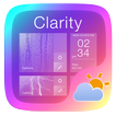 Clarity GO Weather Widget Them