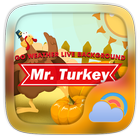 Mr. Turkey Live Background ไอคอน