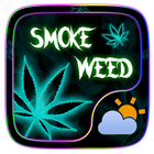 Smoke Weed GO Weather Widget icono