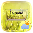 Calendar GO Weather Widget icône