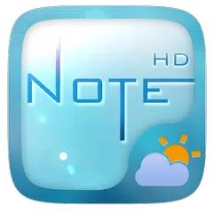 Notes GO Weather Widget Theme APK Herunterladen