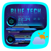 Bule Tech Weather Widget Theme