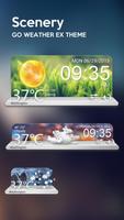 Scenery Weather Widget Theme الملصق