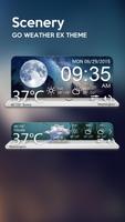 Scenery Weather Widget Theme captura de pantalla 1