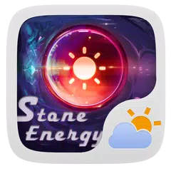 Скачать Stone Energy GO Weather Theme APK